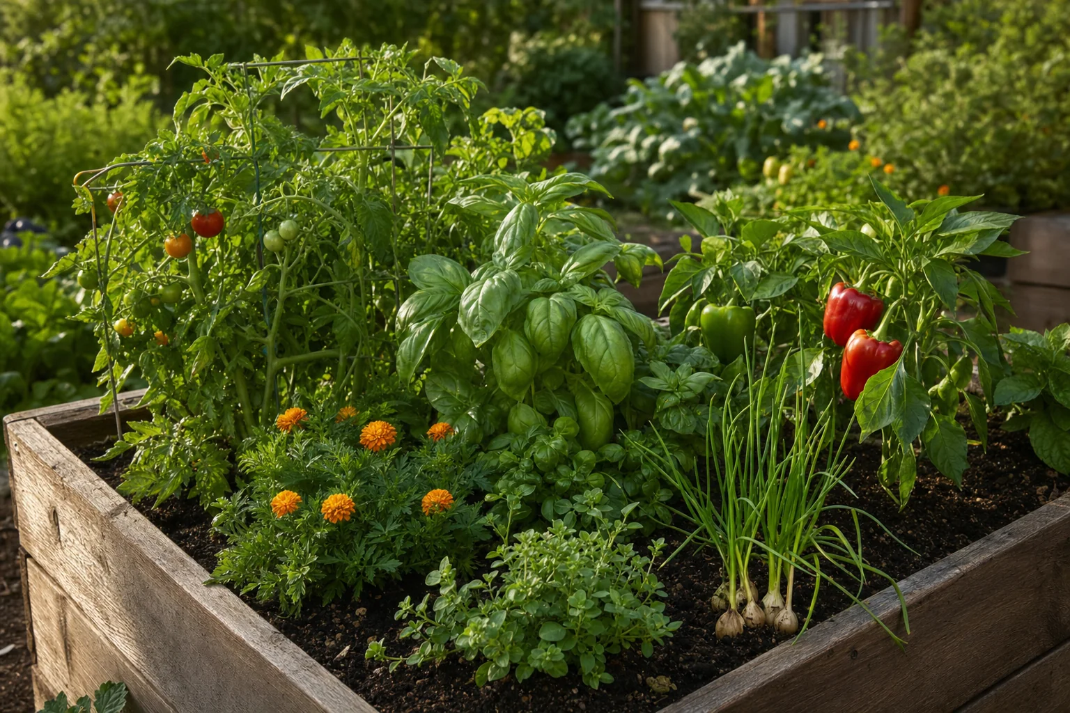 Best Basil Companion Plants for Veg Beds