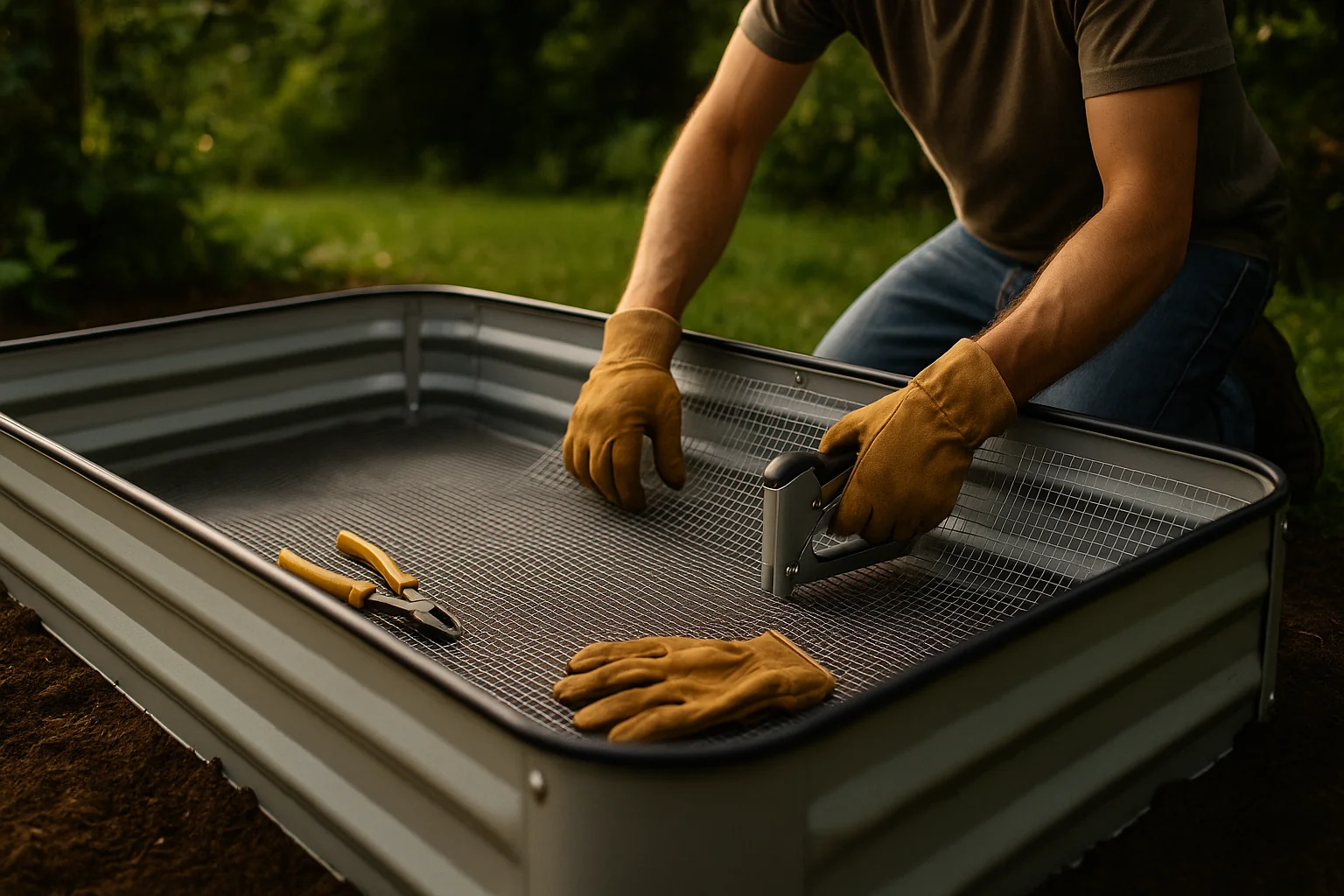 Gopher- and Vole-Proofing a Raised Garden Bed: 5 Methods Tested