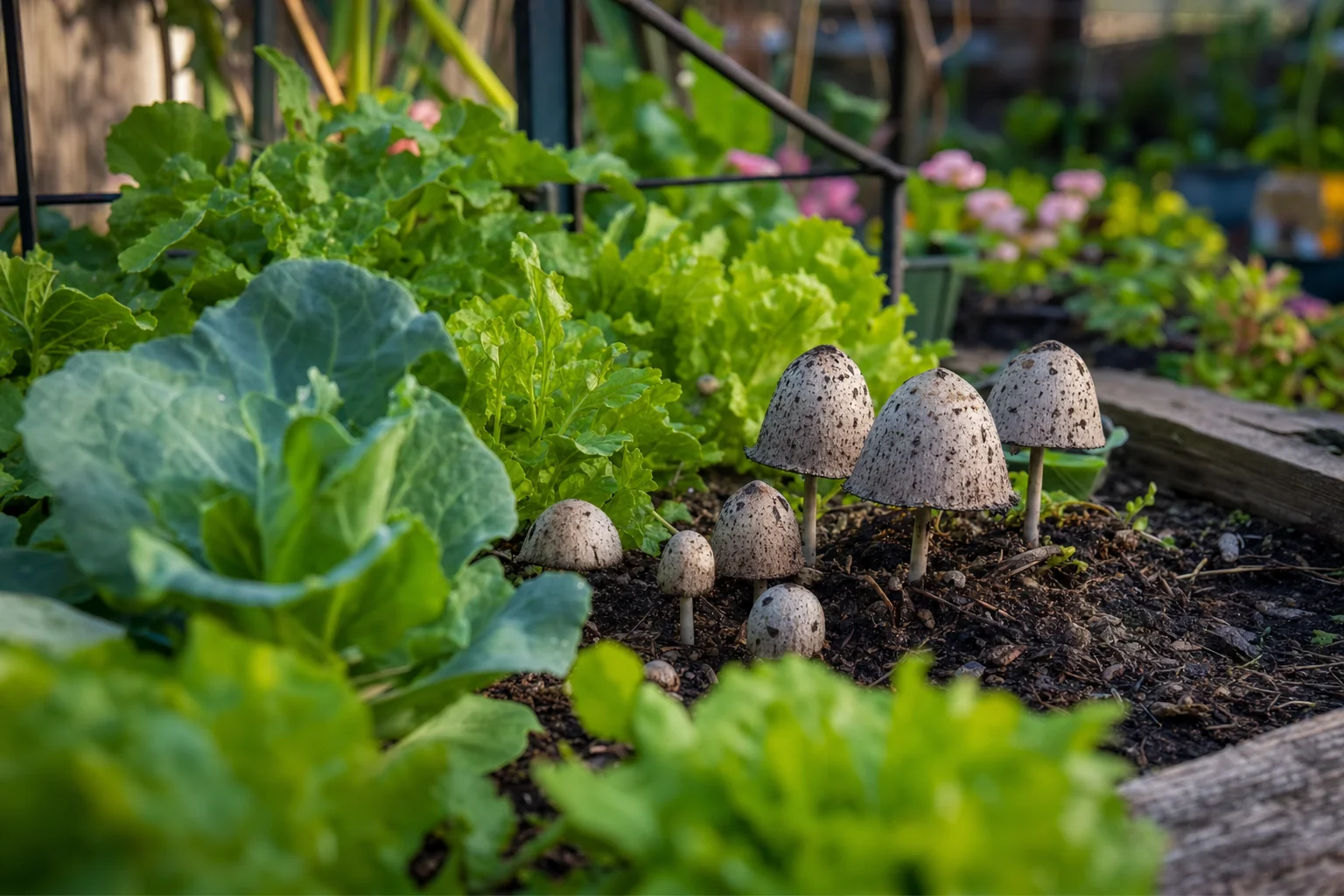 Mushrooms in Your Vegetable Garden: Should You Remove Them?