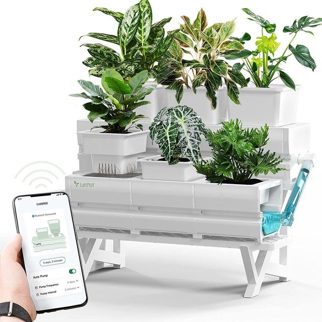 Smart Modular Planter with App Control and Automatic Water Cycling (MP1）