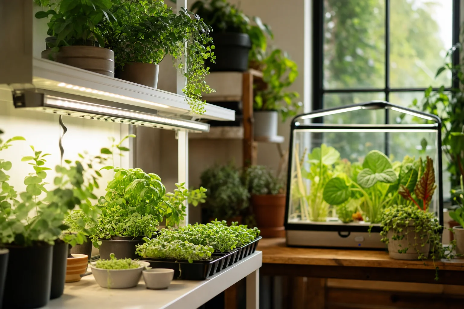 Plant Light System Review 2026: Tested Setups for Seedlings, Herbs, and Houseplants