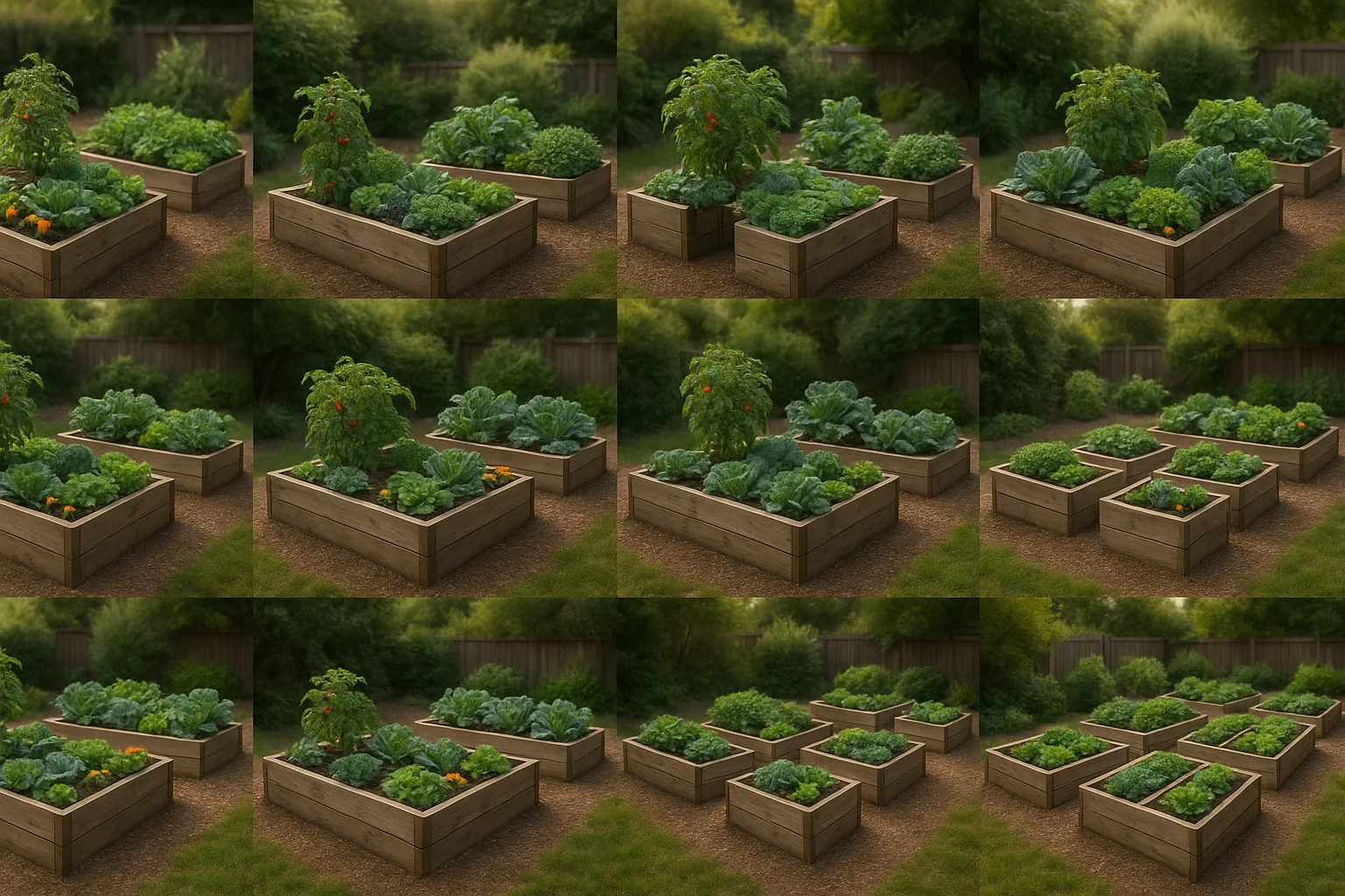 10 Raised Bed Garden Layout Plans That Maximize Yield (Small to Large Backyards)