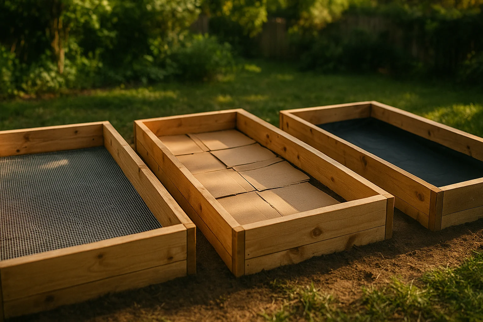 Raised Bed Liners: Plastic, Cardboard, Hardware Cloth — What Actually Works