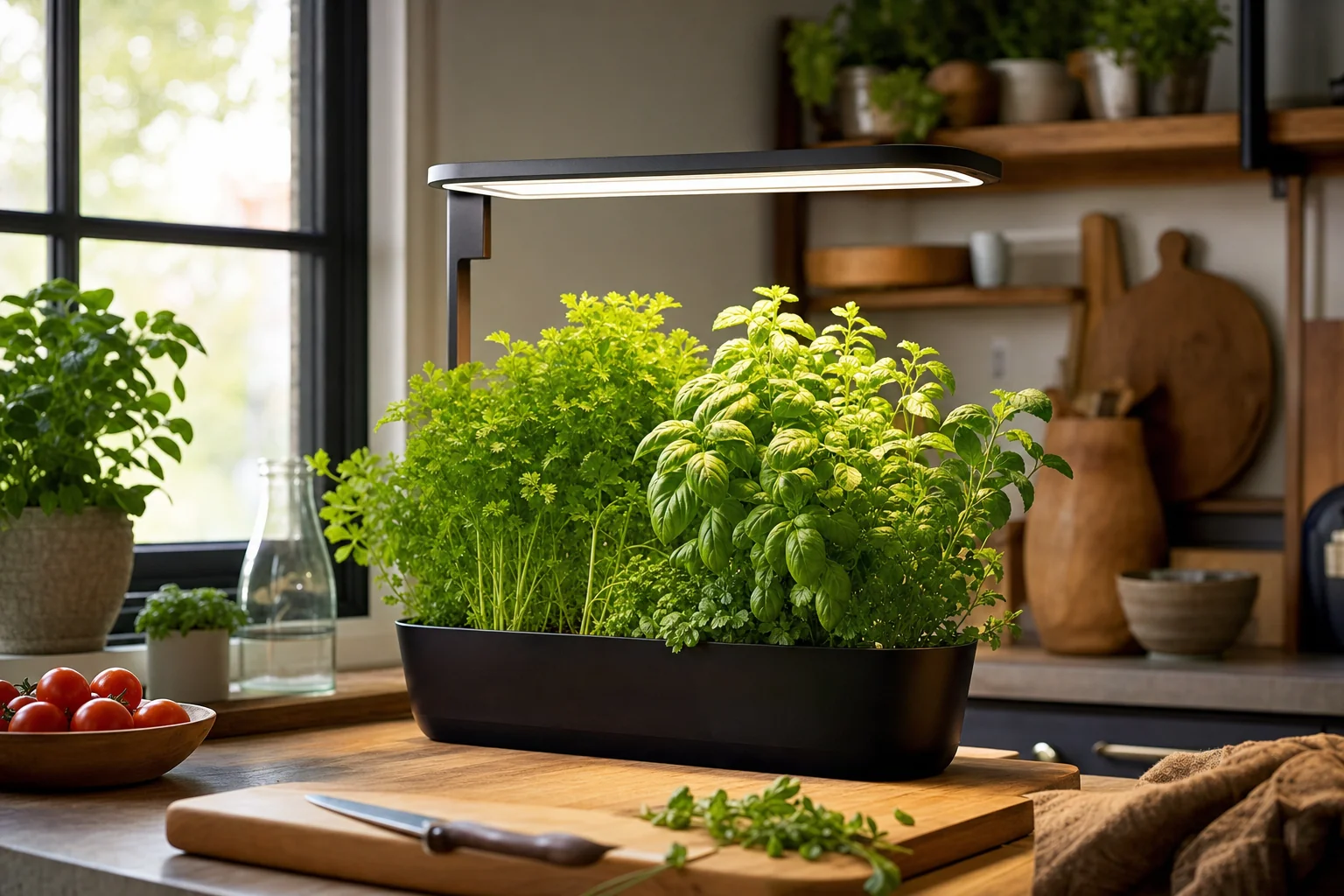 Tested Review: LED Grow Light for Herbs That Fits a Kitchen Counter in 2026