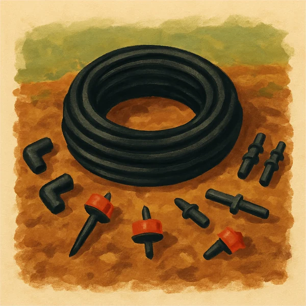 Bootstrap Farmer Drip Tape + Fittings Kit