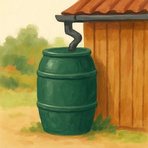 Garden Tower 50-Gallon Rain Barrel Kit