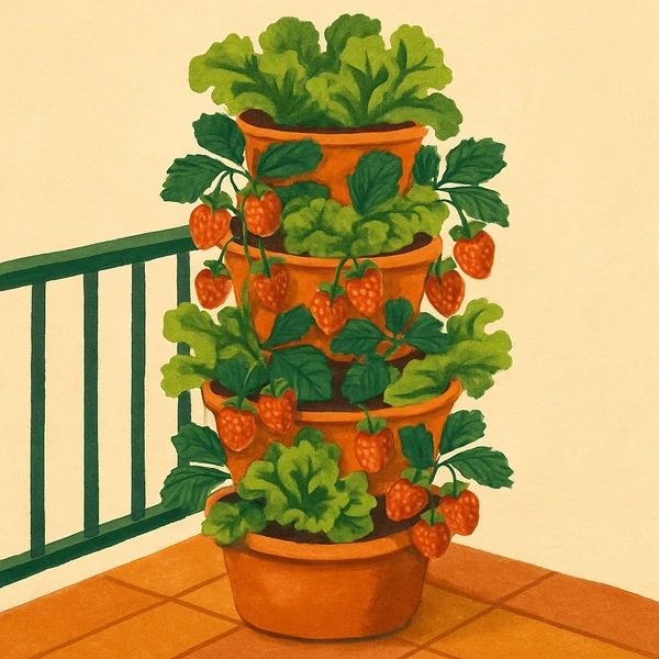 Garden Tower 2 — 50-Plant Composting Container Garden