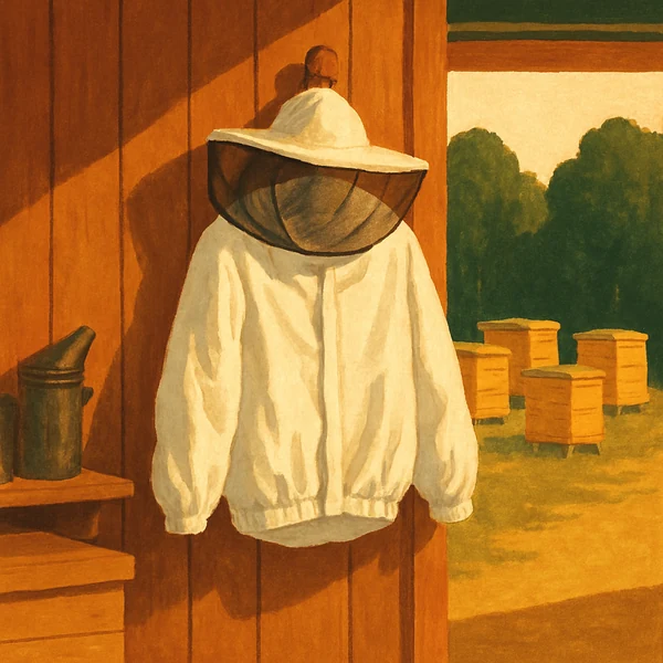 LONGADS Professional Bee Suit for Men and Women, Full Body Beekeeping Suit with Gloves & Protective