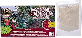 NaturesGoodGuys Beneficial Nematodes Triple Blend Pack HB+SC+SF - General Biological Pest Control (1