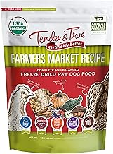 Tender & True Pet Nutrition Farmers Market Recipe Freeze Dry Raw Dog Food, 1 lb.