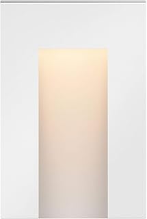 Hinkley Landscape Lighting LED Taper Deck Sconce, Vertical, White – Add Security to Outdoor Living S