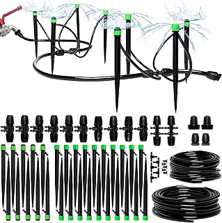 CARPATHEN Drip Irrigation System - Adjustable Premium Irrigation System for Garden, Raised Beds - Co