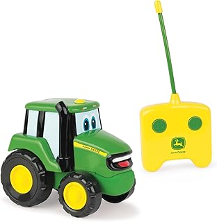 Tomy John Deere Remote Control Johnny Tractor Toy, Green