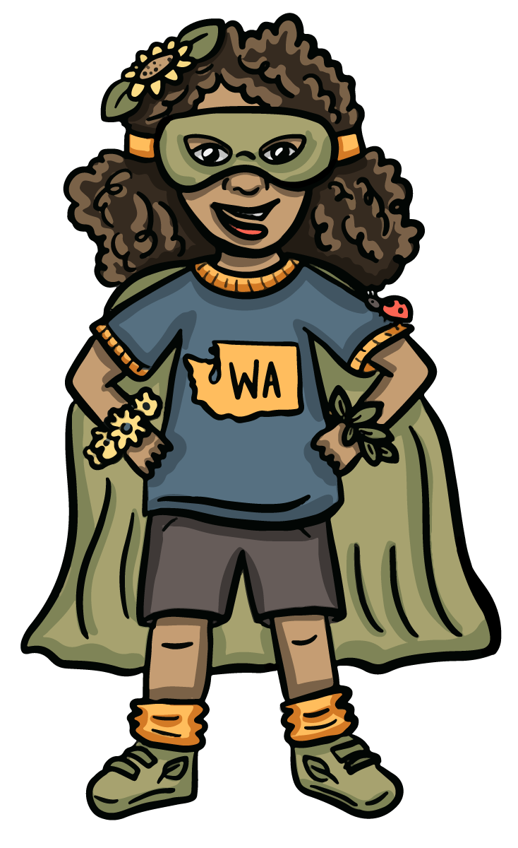 Meet Conservation Connie, a local superhero of conservation