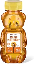 Amazon Grocery, Golden Pure Honey, 12 Oz (Previously Amazon Fresh, Packaging May Vary)