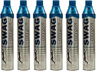 6 Pack Original & Flavorless Oxygen Can for Everyday use with 200+ Inhalations. for All Age Groups a