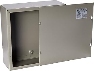 Wiegmann SC121204NK SC-Series NEMA 1 Screw Cover Wallmount Pull Box, No Knockouts, Painted Steel, 12