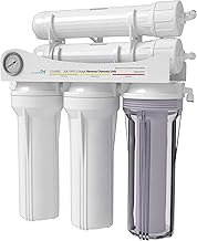 Aquatic Life 5-Stage Hydroponic Reverse Osmosis Water Filter System RO Filtration Unit, High Efficie