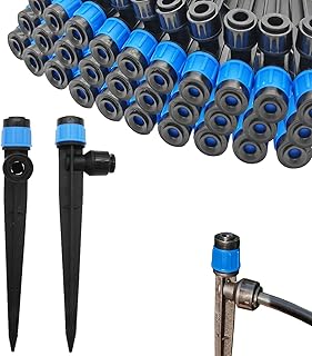 30pcs Drip Irrigation Emitters - Push-to-Quick Connect to 1/4