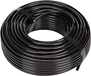 Raindrip 016010T 1/4-Inch Drip Irrigation Supply Tubing, 100-Foot., for Drip Irrigation, Drip Emitte