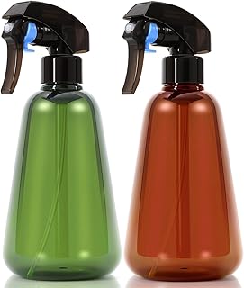 Spray Bottle for Plants 2 Pack, 16oz - Ultra Fine Mist, Plant Mister Empty Spray Bottles Indoor, Lea