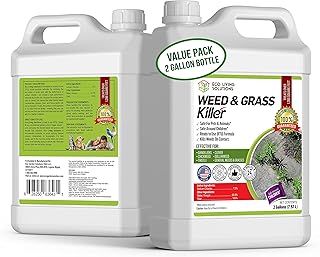 ECO Garden PRO - Organic Vinegar Weed Killer | Kid Safe Pet Safe | Clover Killer for Lawns | Moss Ki