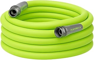 Flexzilla Garden Hose 5/8 in. x 50 ft., Lightweight All-Weather Water Hose, Durable and Flexible, Le
