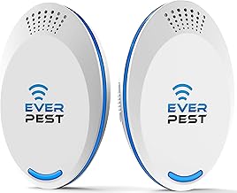 Ultrasonic Pest Repellent Control 2026 (2-Pack), Plug in Home, Flea, Rats, Roaches, Cockroaches, Fru