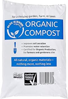 Ribbon Organics OMRI Certified Organic Compost Size: 7.9 Gallons, 32-35 Pound Bag