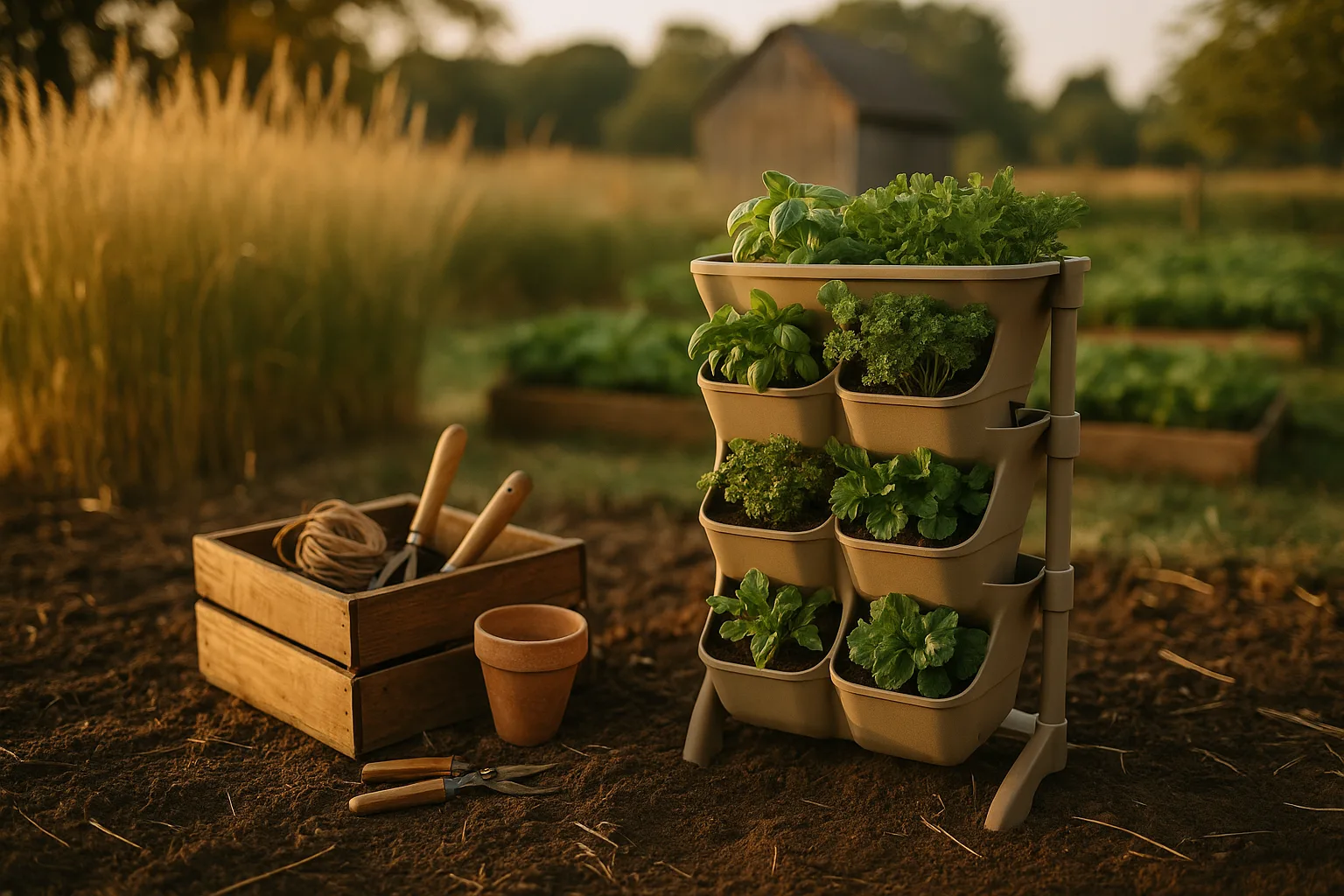 vertical garden kit — Urban & Vertical Gardening