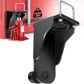 3rd Generation Shipping Container Jack Lug, Heavy Duty Container Lug Leveler with U-Shaped Handle an