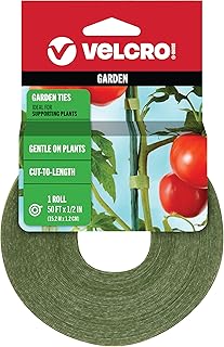 VELCRO Brand VEL-30071-USA ONE-WRAP Garden Ties | Plant Supports for Effective Growing | Strong Grip