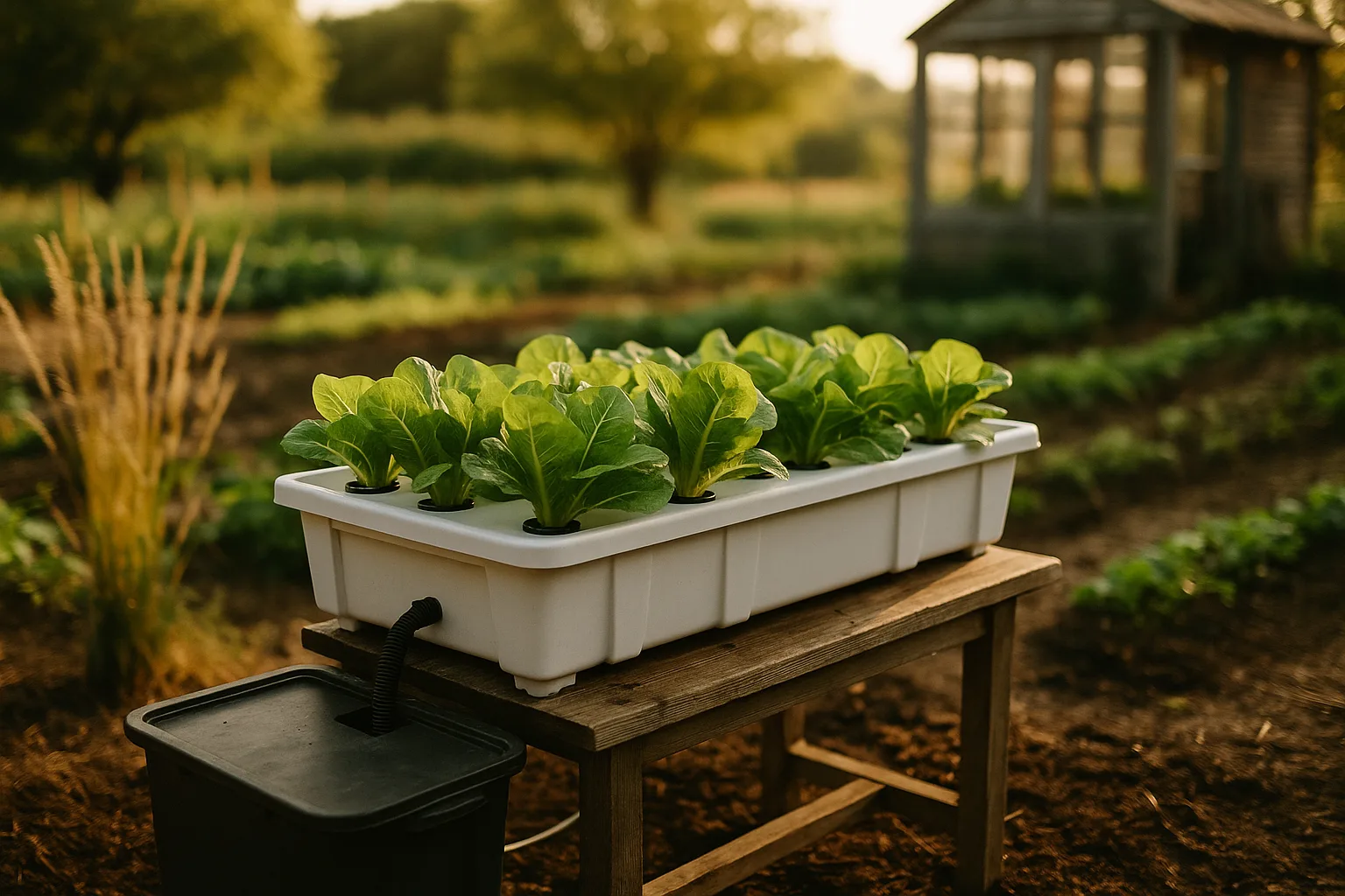 hydroponic systems — Urban & Vertical Gardening