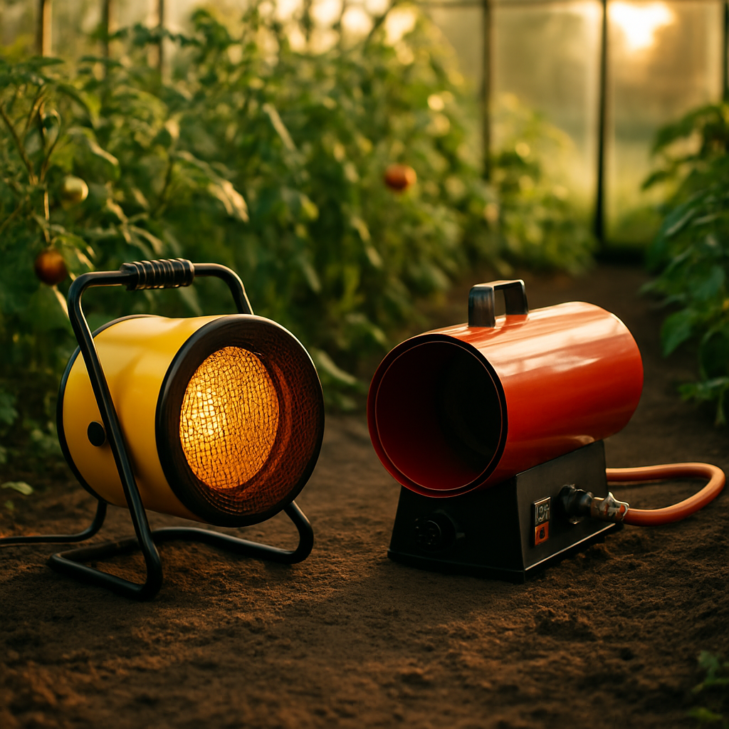 Types of Greenhouse Heaters: Electric vs Gas — greenhouse heater