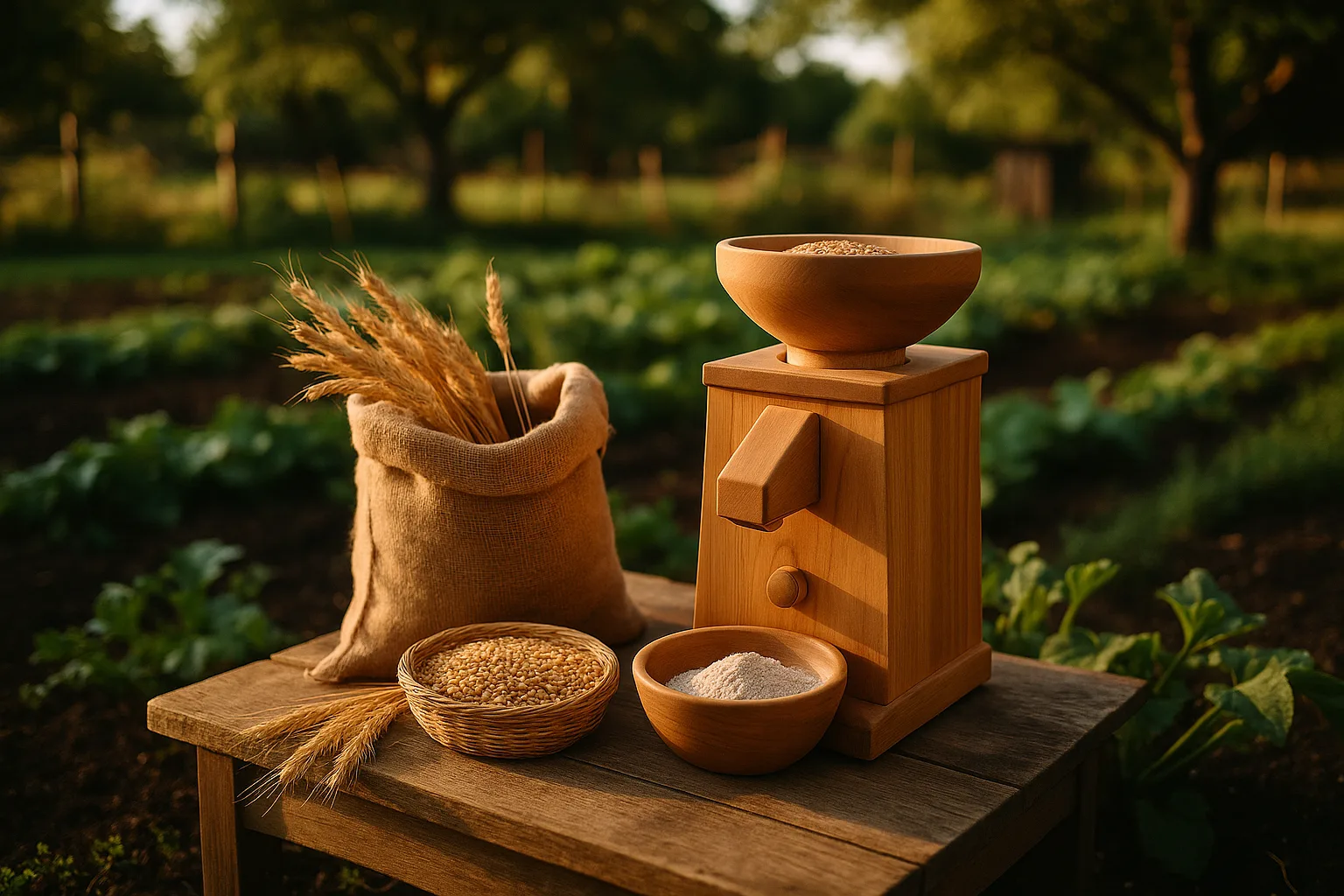 best grain mill — Homesteading Essentials
