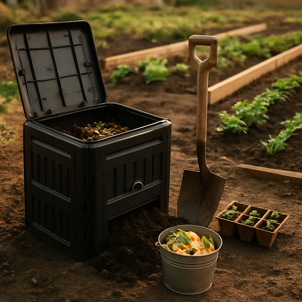 Choosing the Right Compost Bin for Your Garden — spring composting techniques