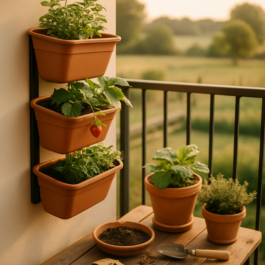 How to Incorporate Vertical Planters on Balconies — vertical planter options