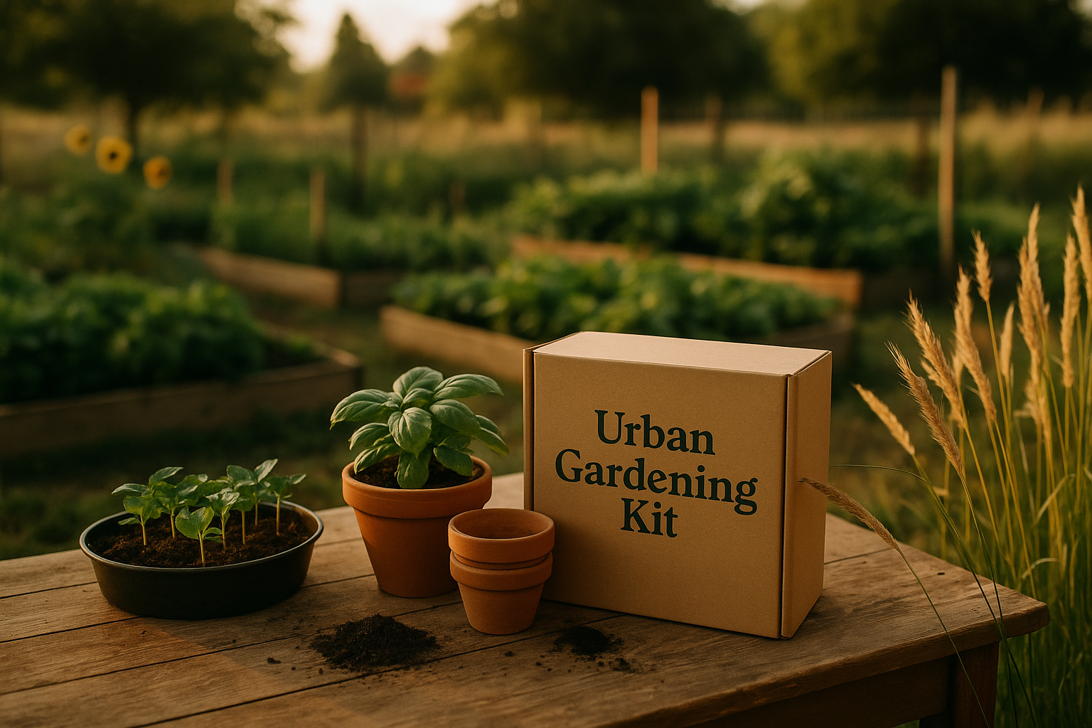 urban gardening kits — Urban & Vertical Gardening