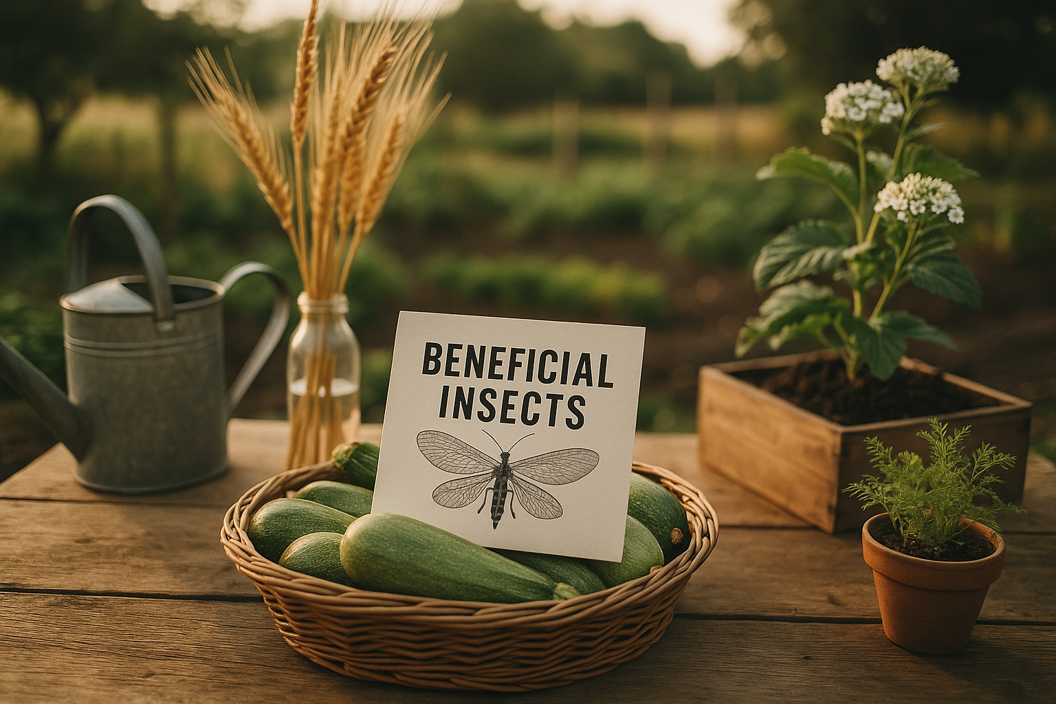 beneficial insects — Organic Pest Control