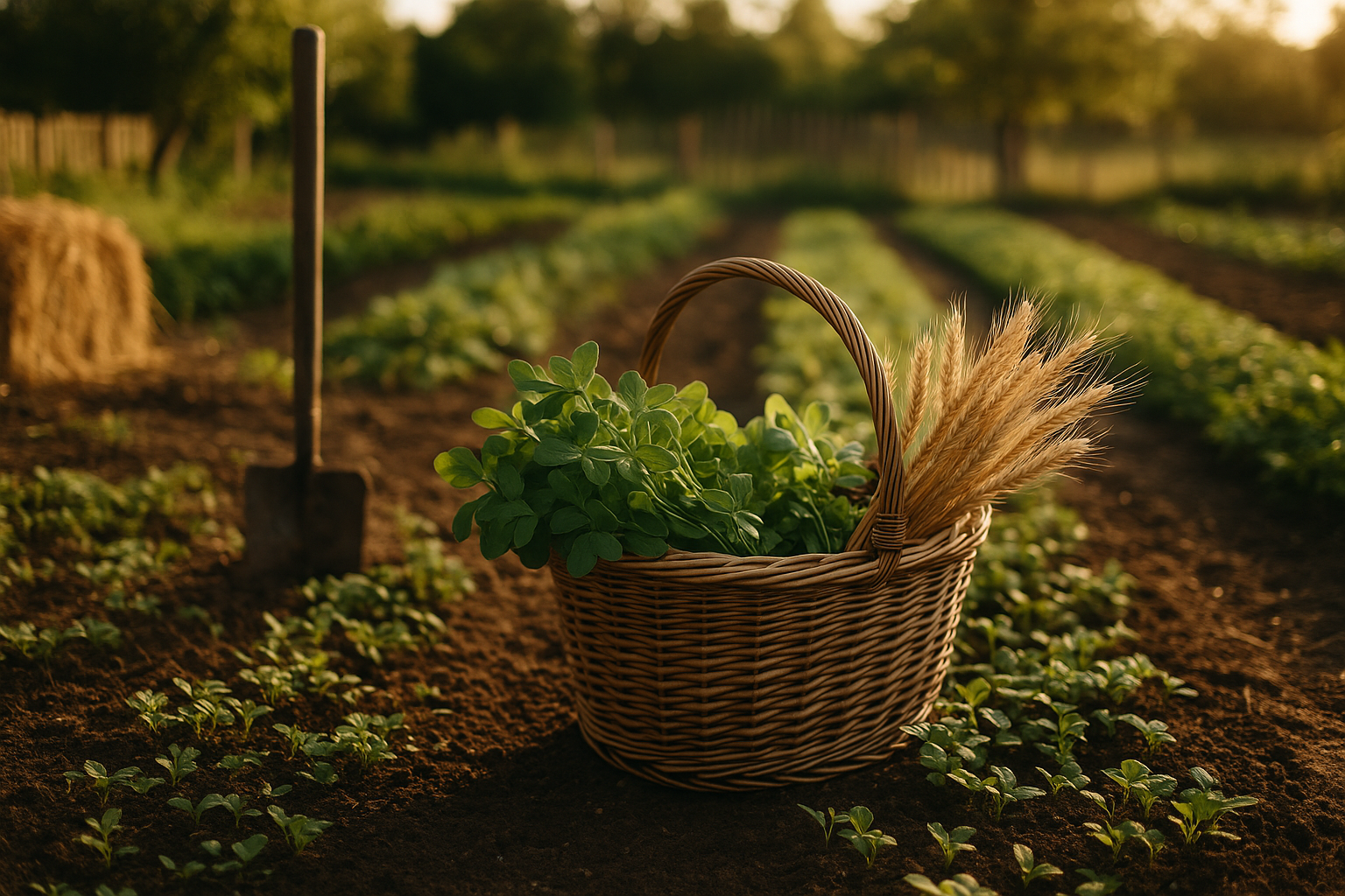 spring cover crops — Composting & Soil Health
