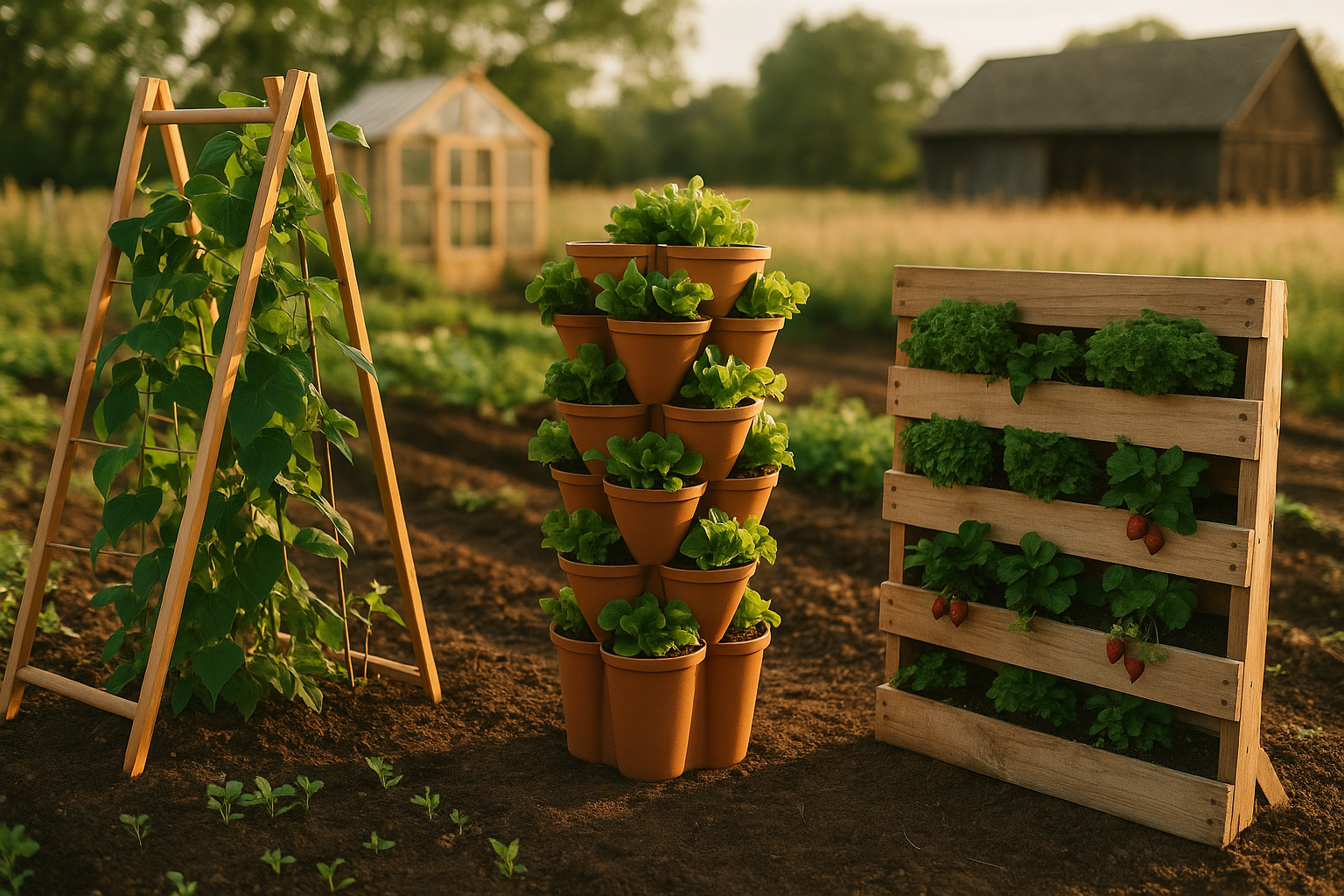 vertical planter options — Urban & Vertical Gardening