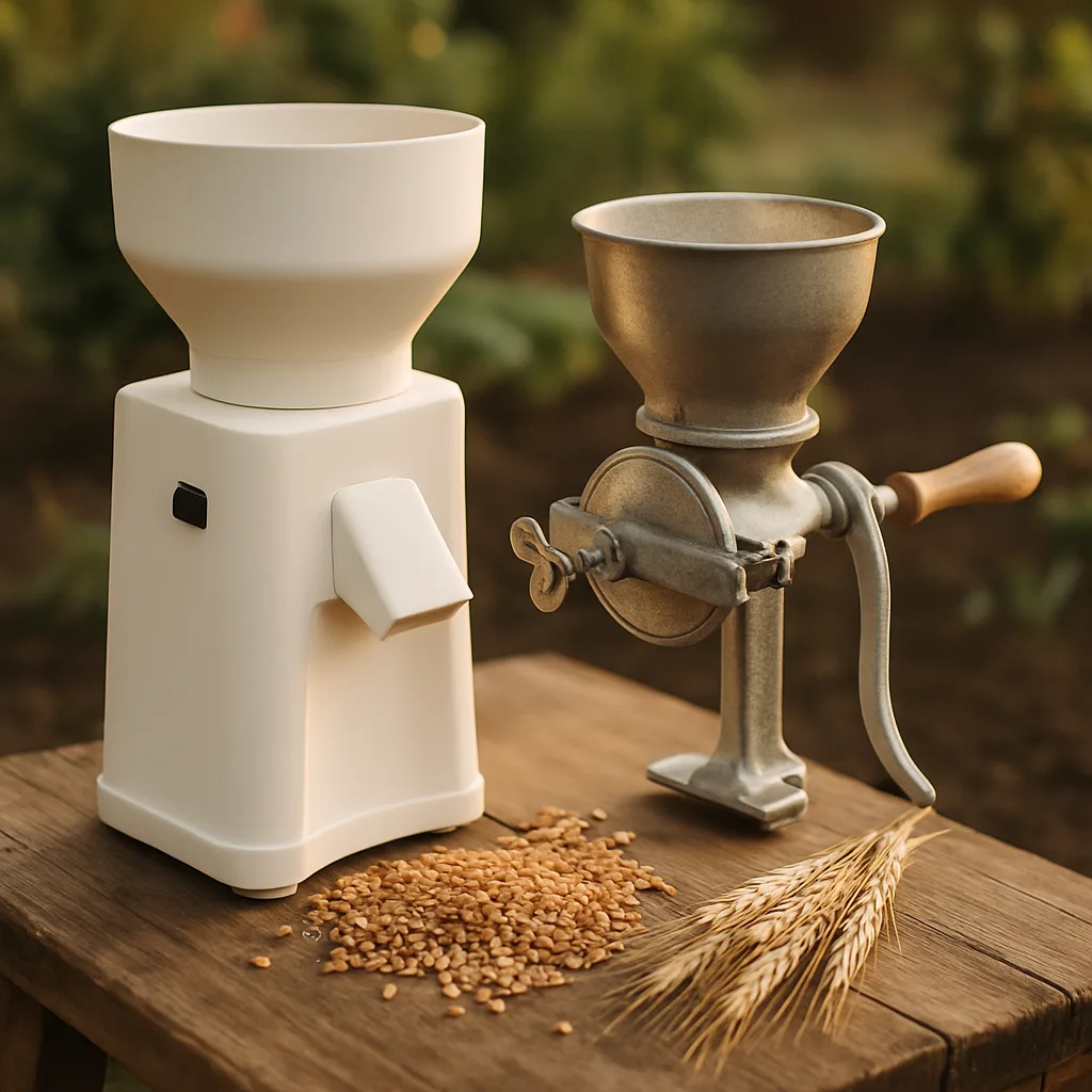 Types of Grain Mills: Electric vs Manual — best grain mill