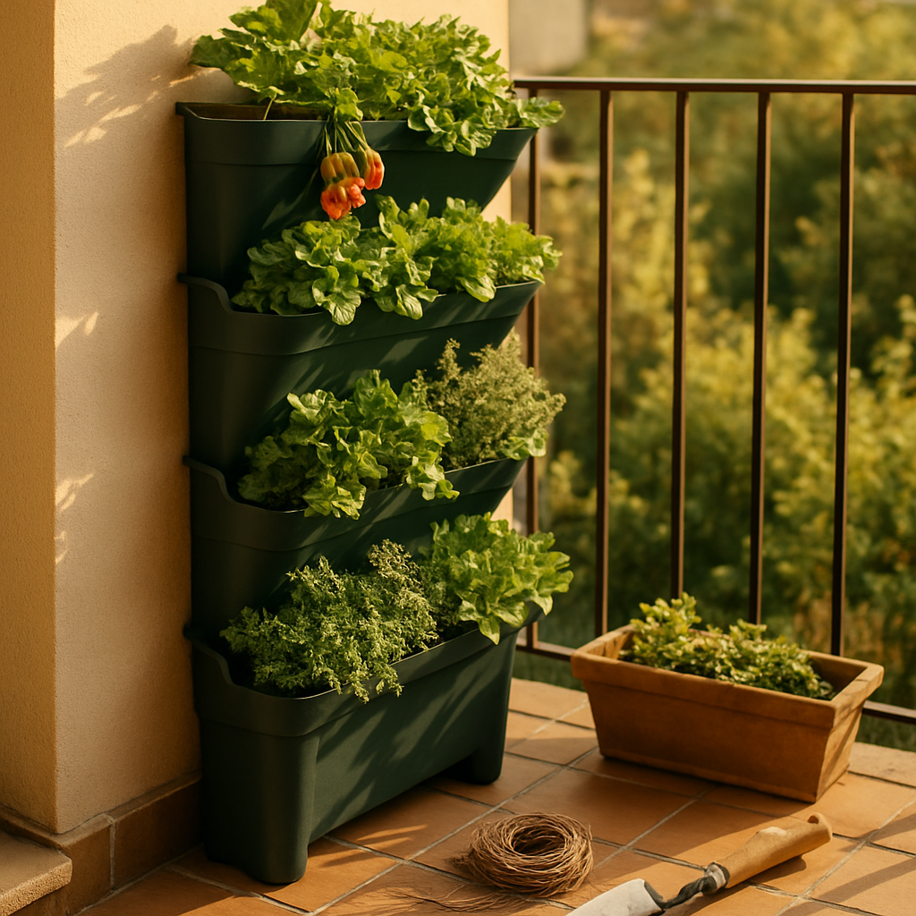 Benefits of Vertical Gardens on Small Balconies — vertical garden kits