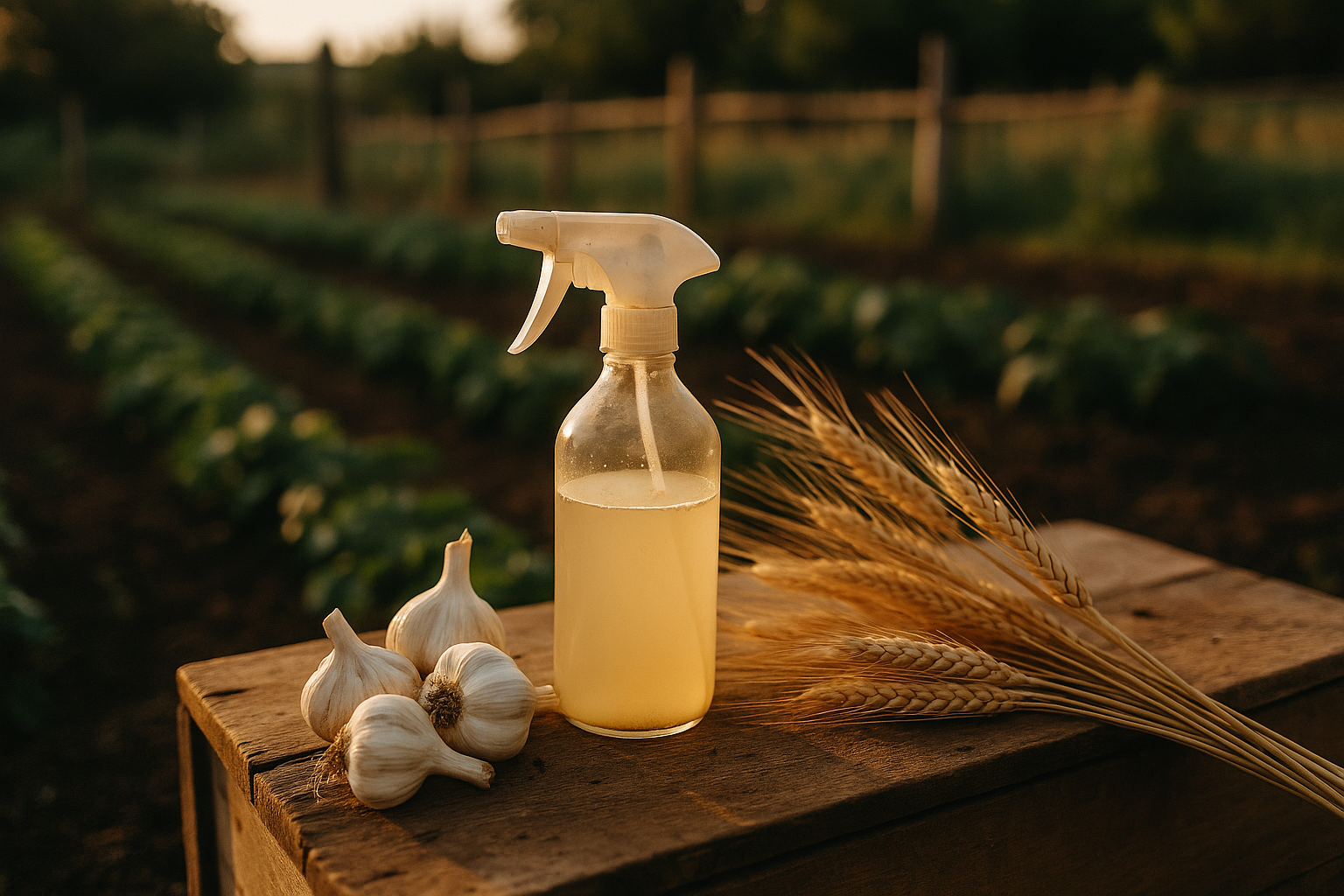 garlic spray pest control — Organic Pest Control