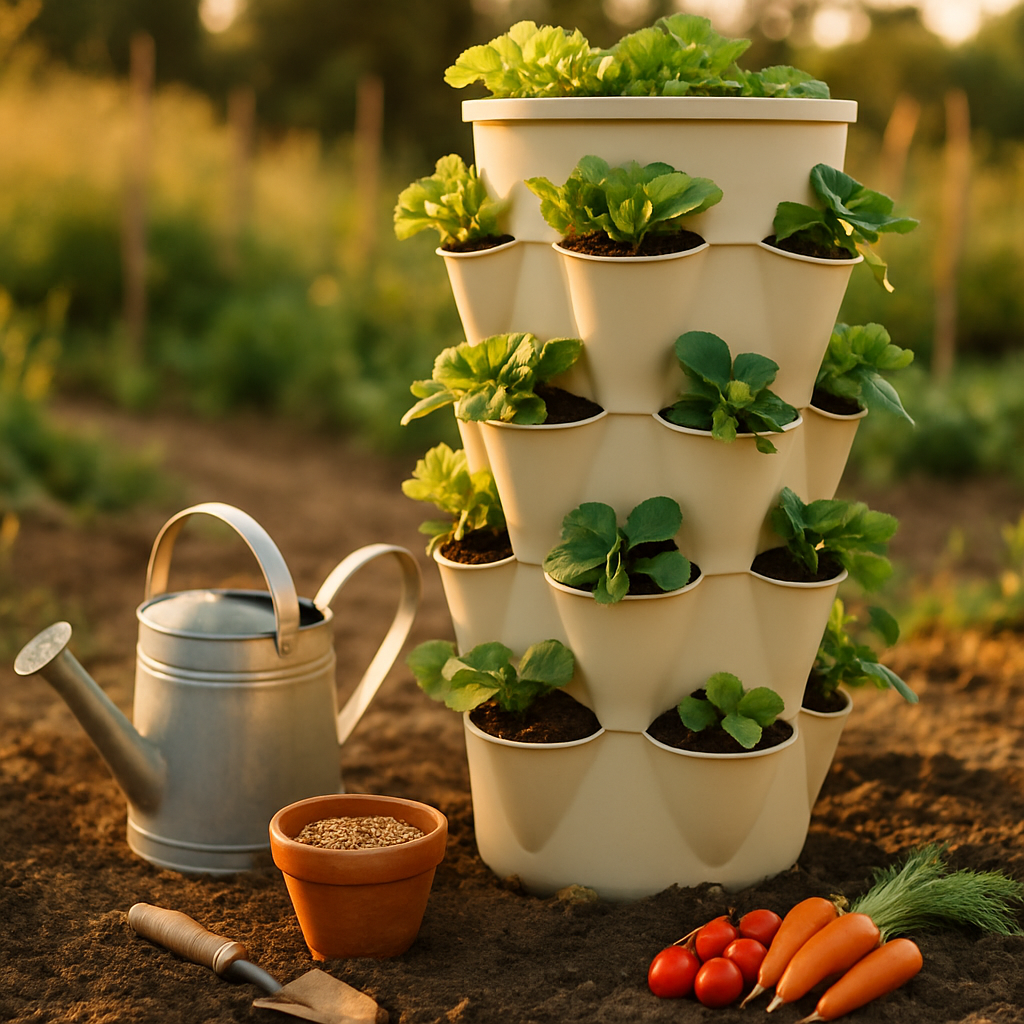 Key Features to Consider in a Vertical Gardening Tower — vertical gardening tower